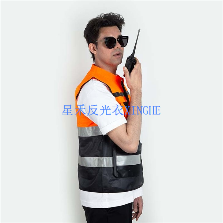 Enhanced Visibility Premium Heavy Duty Multi-Pocket Vest