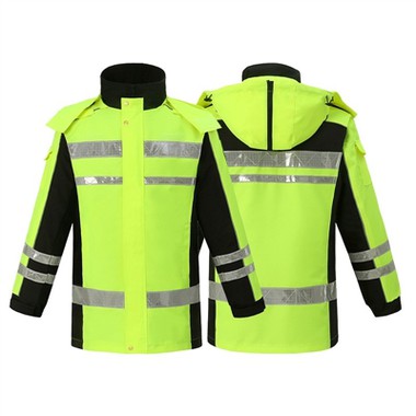 비오는날 안전 - 반사비옷