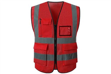 반사 조끼용 반사 재료 선택