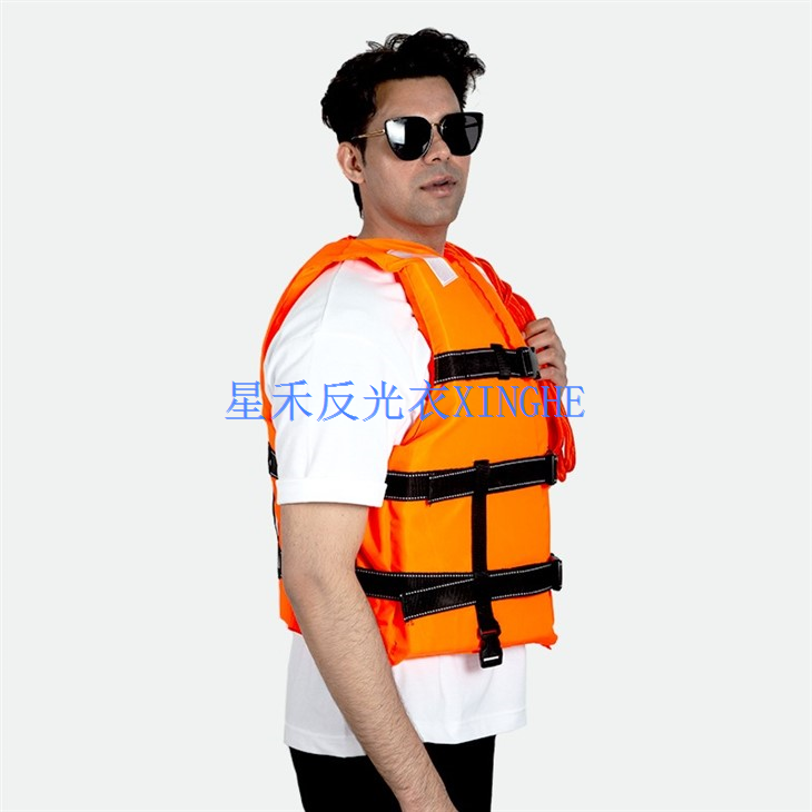 오렌지   나일론   라이프   재킷   조끼