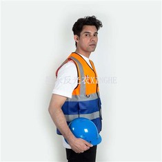 클래스 2 Hi-Vis 반사 조끼