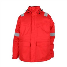 겨울 반사 안전 재킷